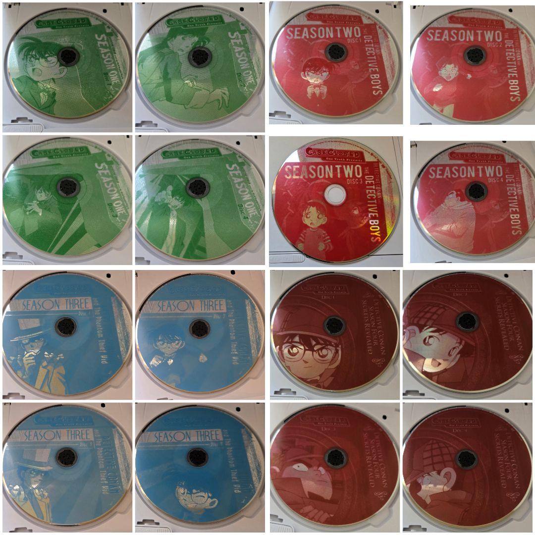 アニメ 名探偵コナン 英語版DVD 16枚 DVDプレイヤーセット　米国版