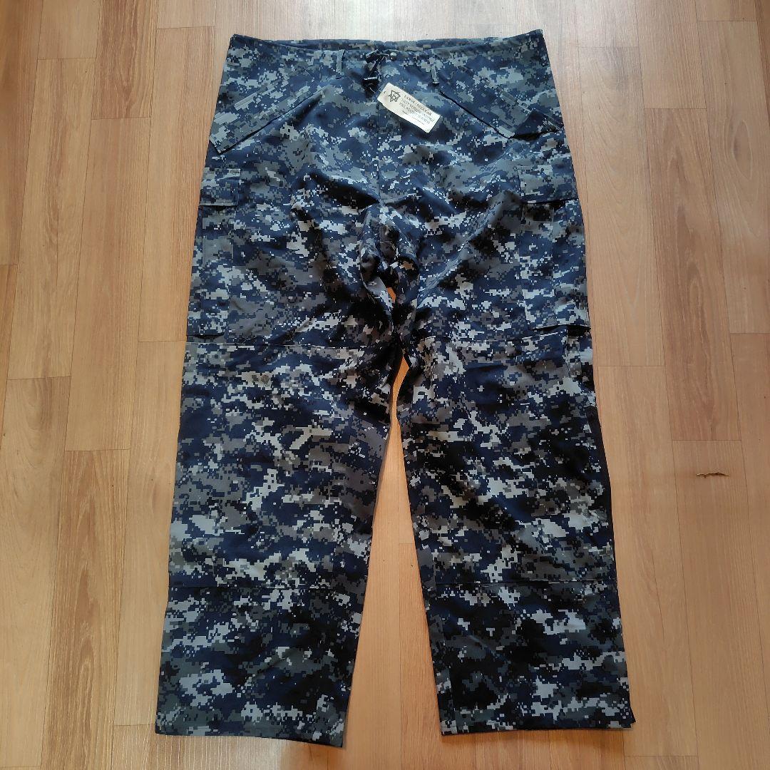 希少デッドストック L-R 米海軍実物 TYPE1 NWU ゴアテックス パンツ