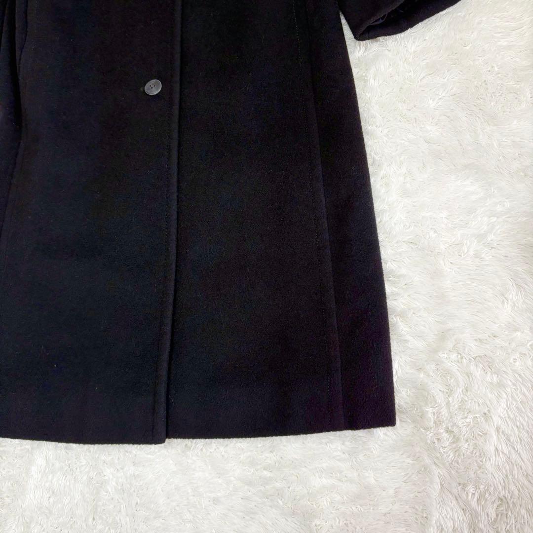 ヘルノ　カシミヤ混　ヴィンテージ　裏スカーフ柄　シルク　ウール　チェスターコート