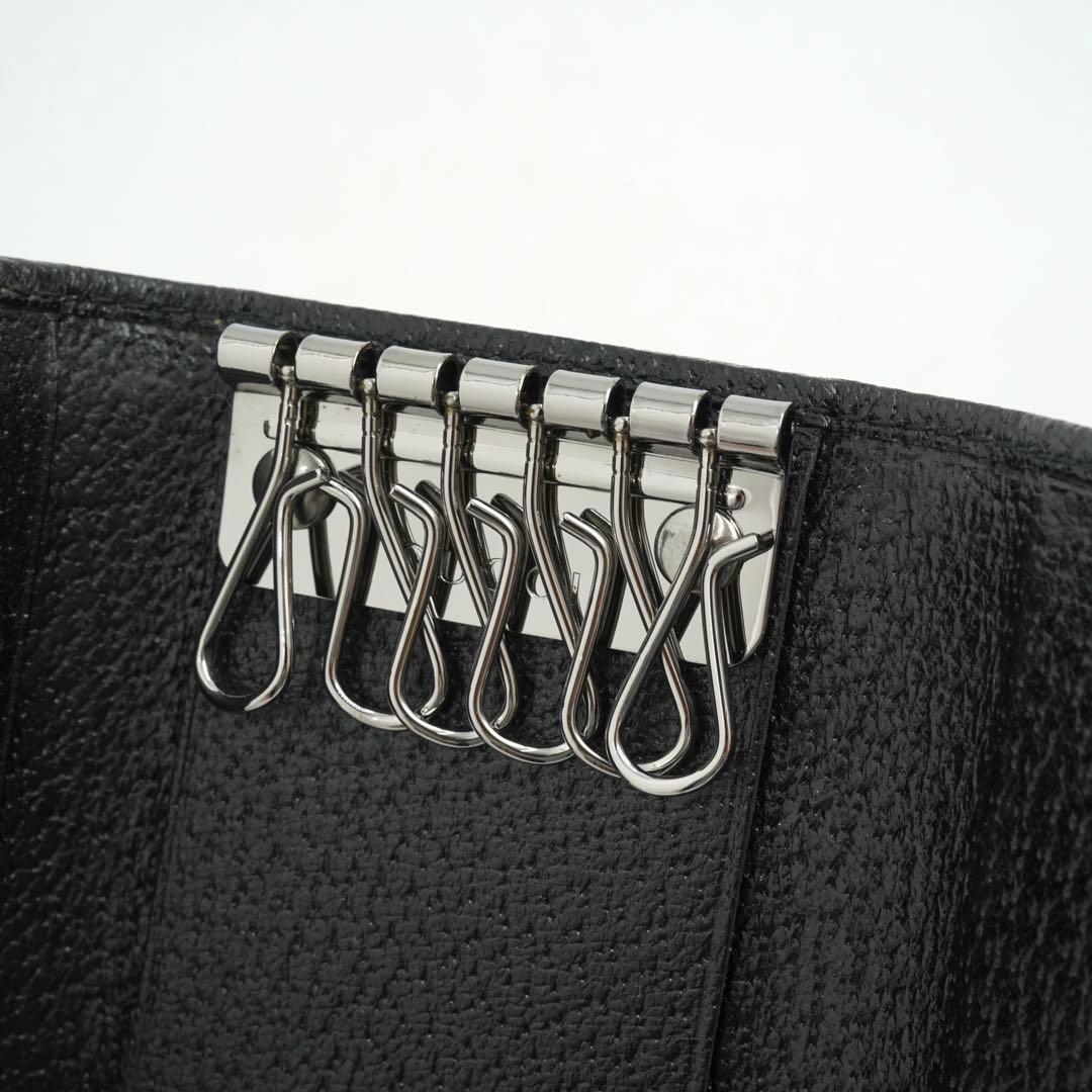 ✨新品未使用・箱付き✨　GUCCI キーケース　GGライン キャンバス　6連