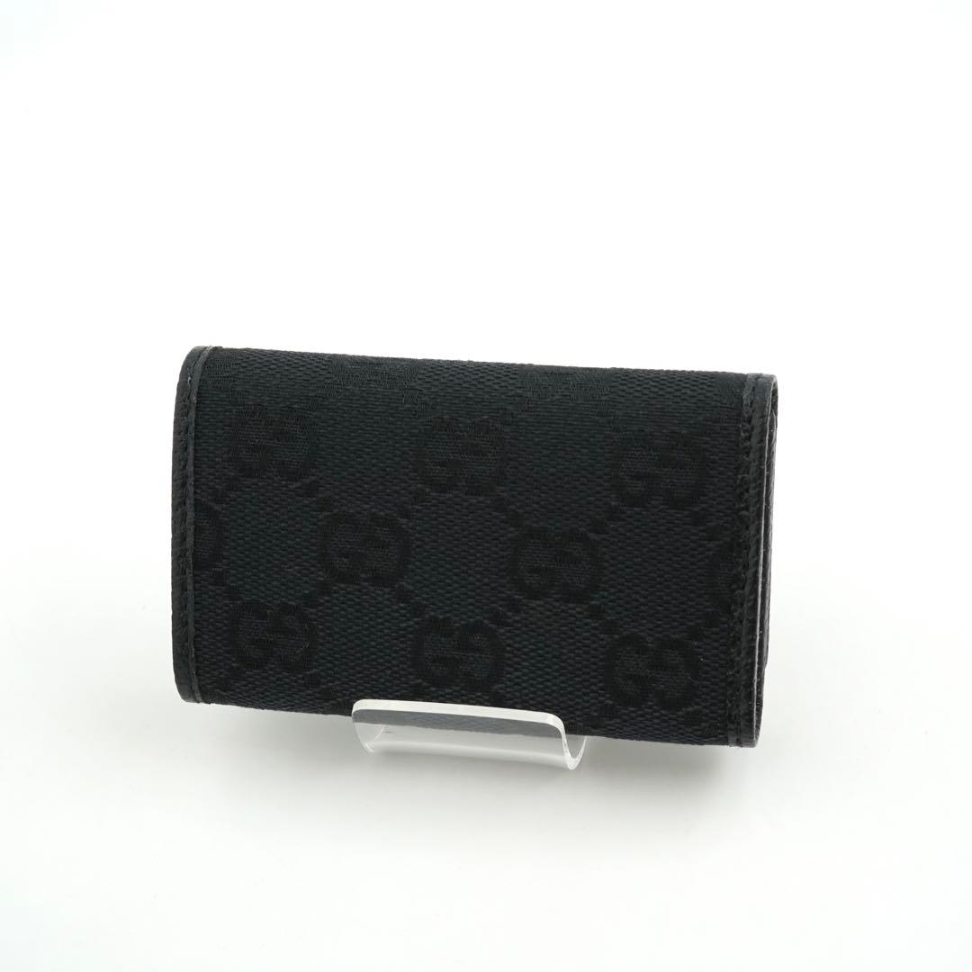 ✨新品未使用・箱付き✨　GUCCI キーケース　GGライン キャンバス　6連