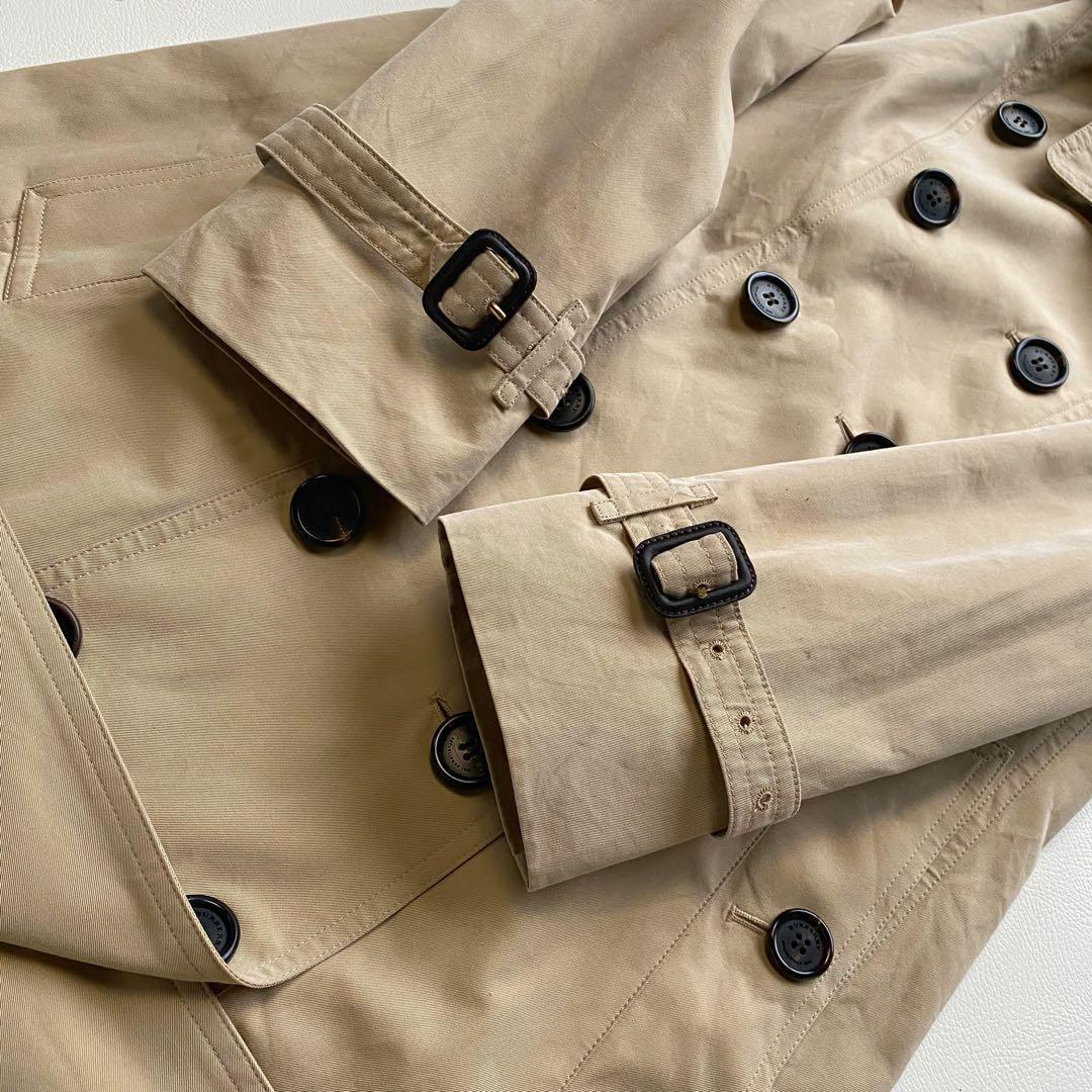 バーバリー サンドリンガム　ロング 正規品 トレンチコート ハニーベージュ