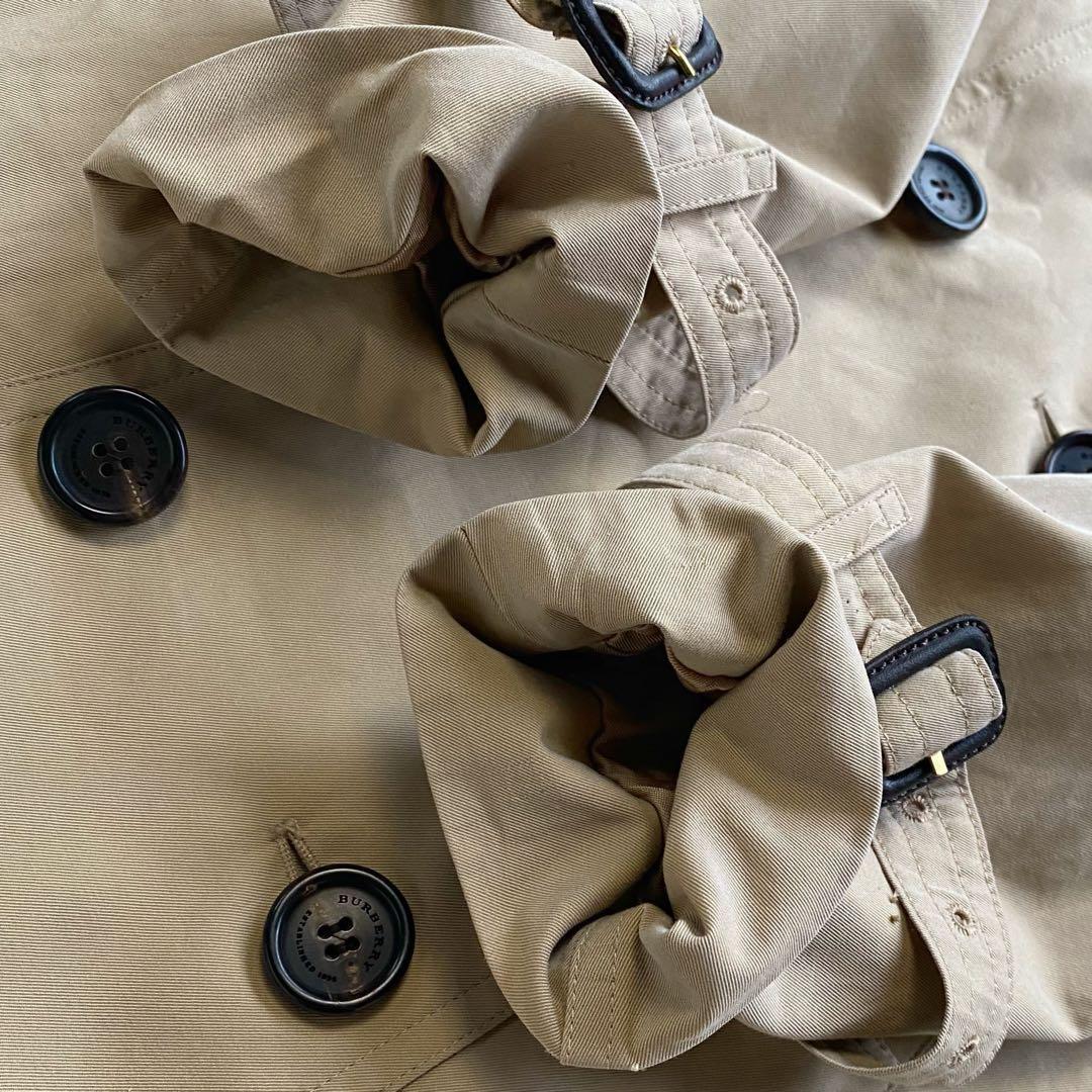 バーバリー サンドリンガム　ロング 正規品 トレンチコート ハニーベージュ