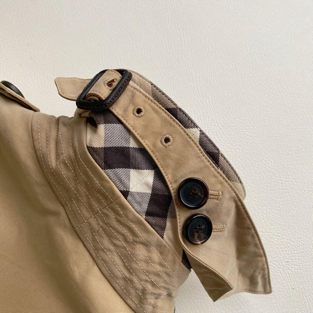 バーバリー サンドリンガム　ロング 正規品 トレンチコート ハニーベージュ