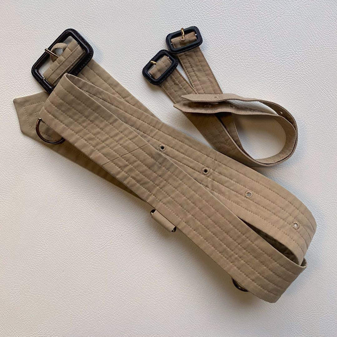 バーバリー サンドリンガム　ロング 正規品 トレンチコート ハニーベージュ