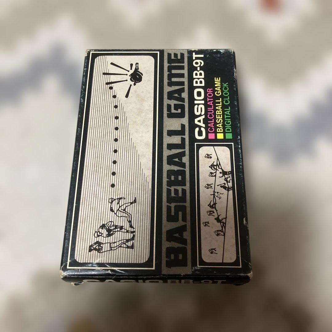 CASIO BB-9T 野球ゲーム 電卓 完働品 昭和レトロ カシオ