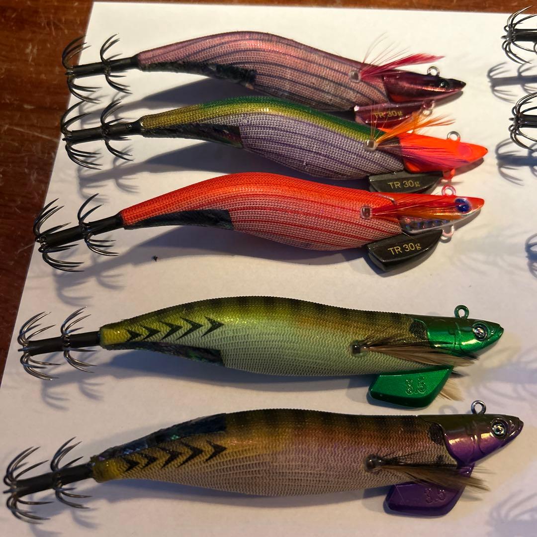 値下げ❗️ティップランエギセット10本(ダートマックス3本入り) オマケ付き