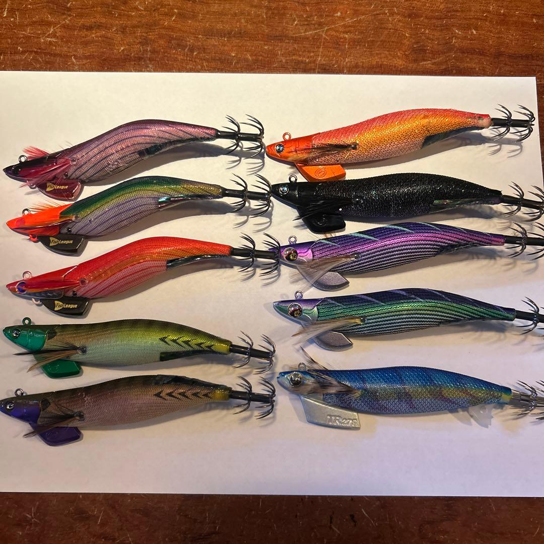 値下げ❗️ティップランエギセット10本(ダートマックス3本入り) オマケ付き