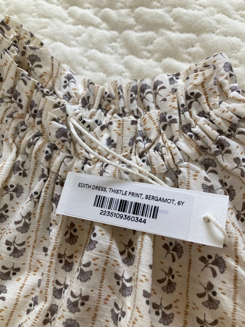 ワンピース soor ploom 6y edith dress bergamot