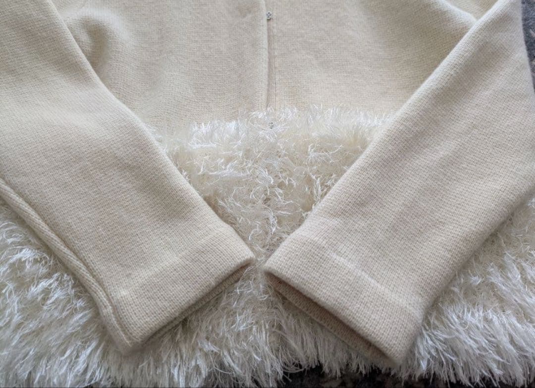 ESTNATION 定価4万 ファーコンビニットアウター フリー