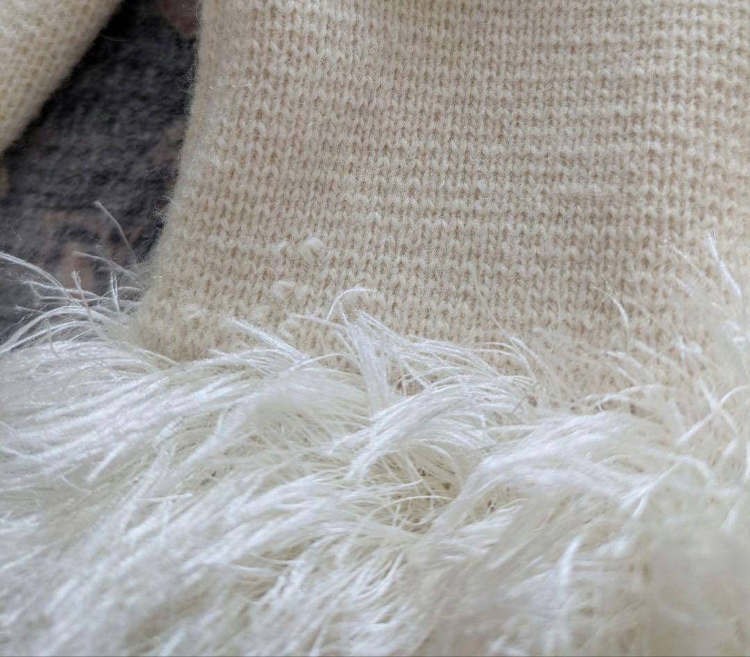 ESTNATION 定価4万 ファーコンビニットアウター フリー