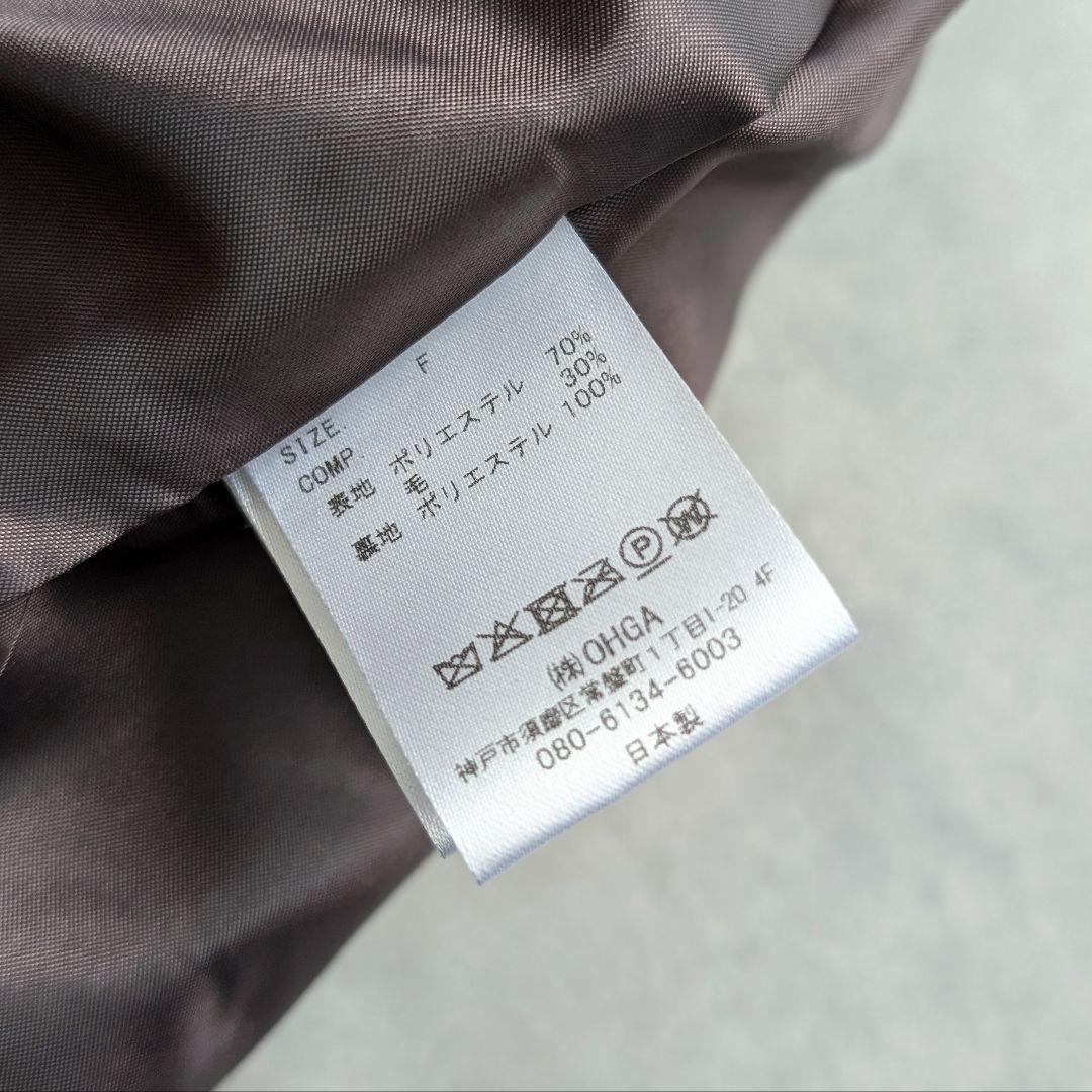 OHGA TWEED GILET ツイードジレ ベスト オオガ オーガ