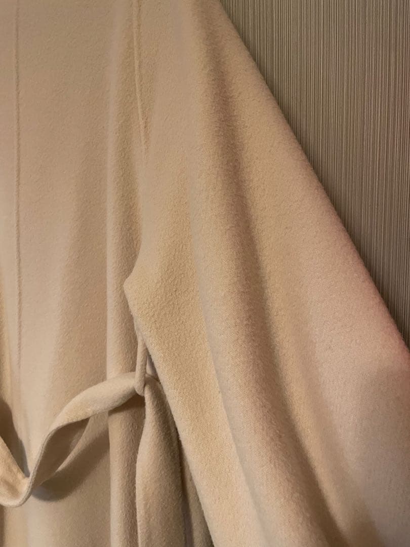 SNIDEL ウールロングコート　アイボリー