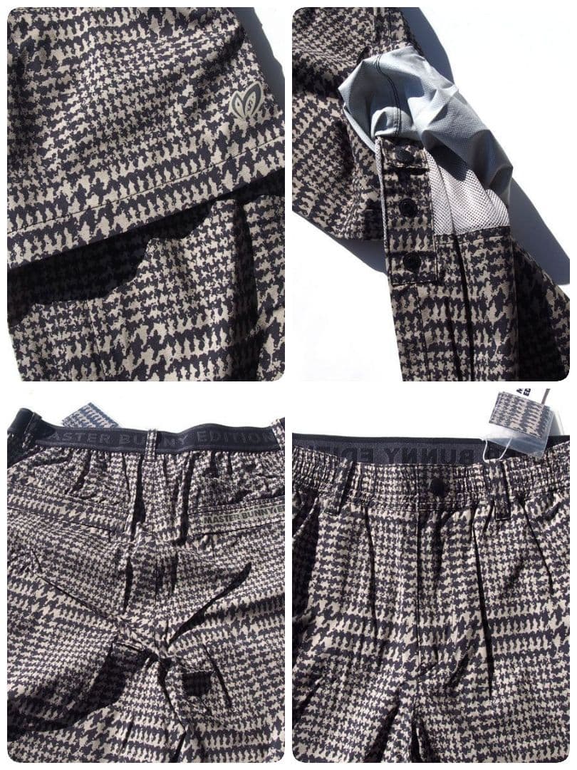 MASTER BUNNY EDITION チェック柄レインウェア