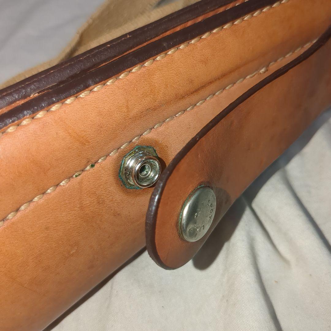 Bianchi X15 ビアンキ　米国実物　本革レザーショルダーホルスター -