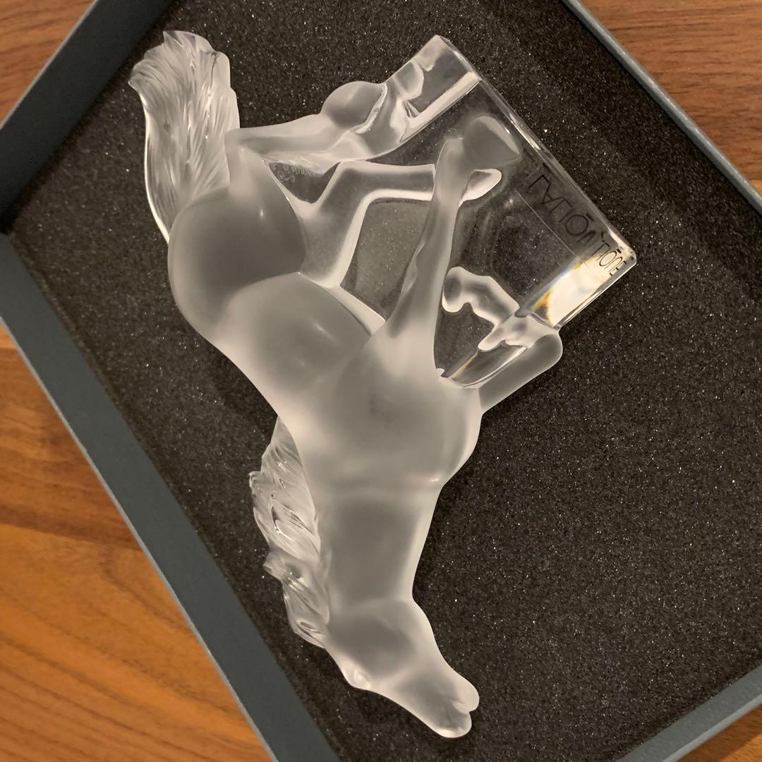 ⭐️定価143,000円⭐️ラリック⭐️未使用⭐️オブジェ⭐️置物⭐️馬⭐️最高級品⭐️セレブ⭐️