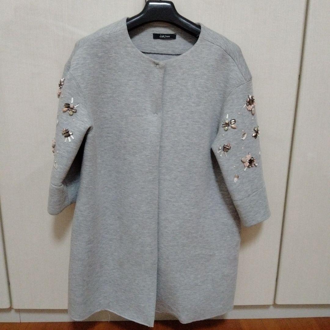 モナリザ　トレーナー地ジャケットコート