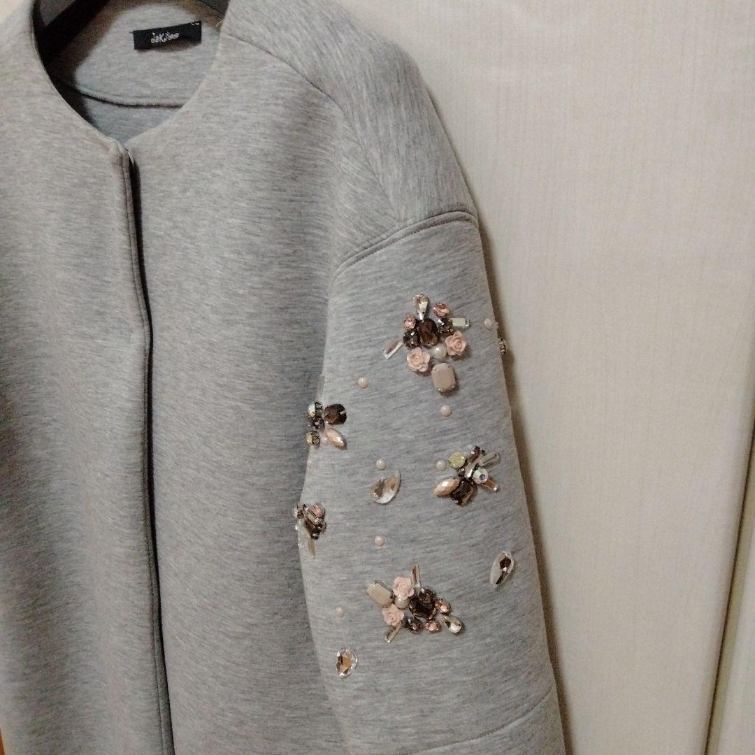 モナリザ　トレーナー地ジャケットコート