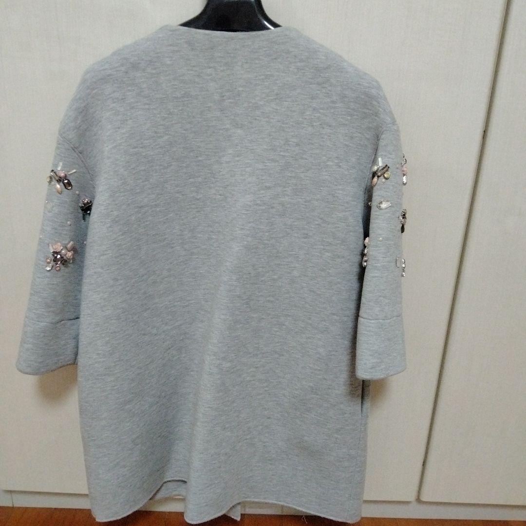 モナリザ　トレーナー地ジャケットコート