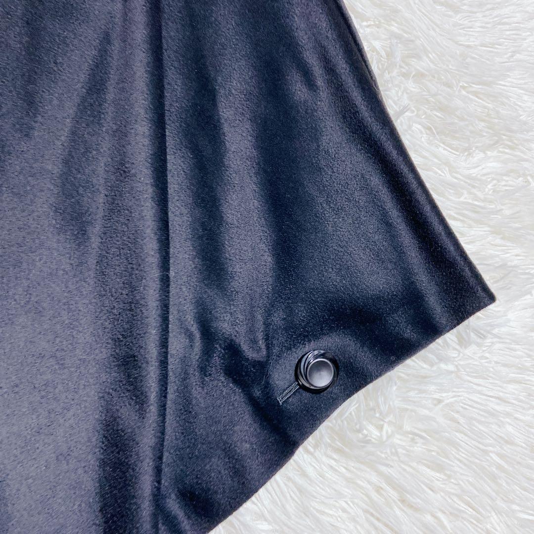 FUJII KEORI 藤井毛織　カシミヤ100% ポンチョ　ケープコート
