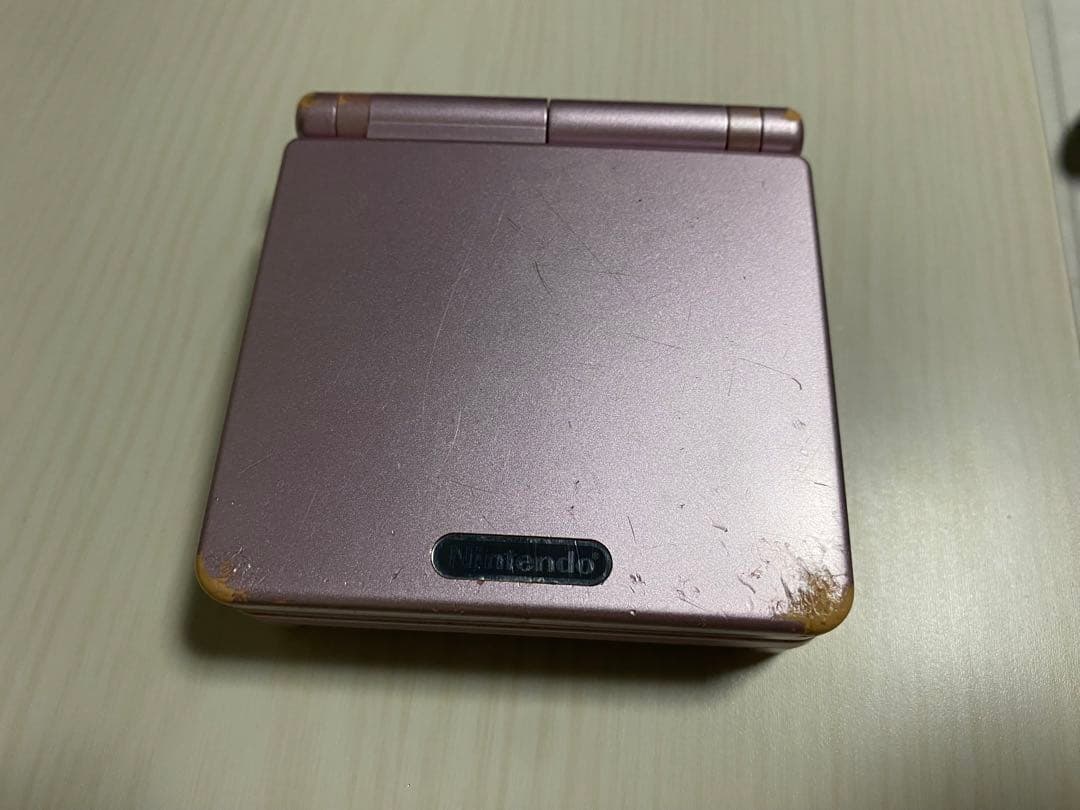 ゲームボーイアドバンス本体 ピンク 充電器付き ポケモン グリーン エメラルド