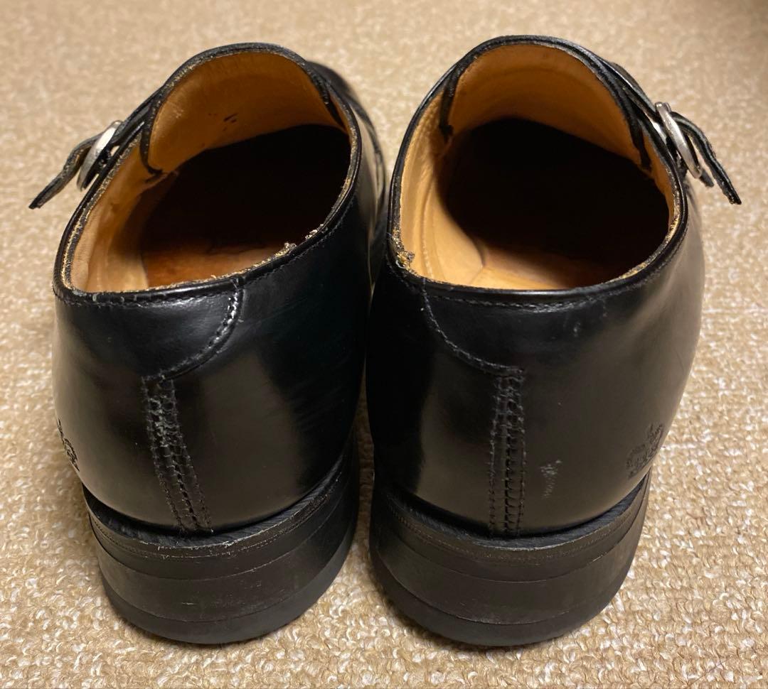 サンダース　1007B レザーシューズ　ブラック