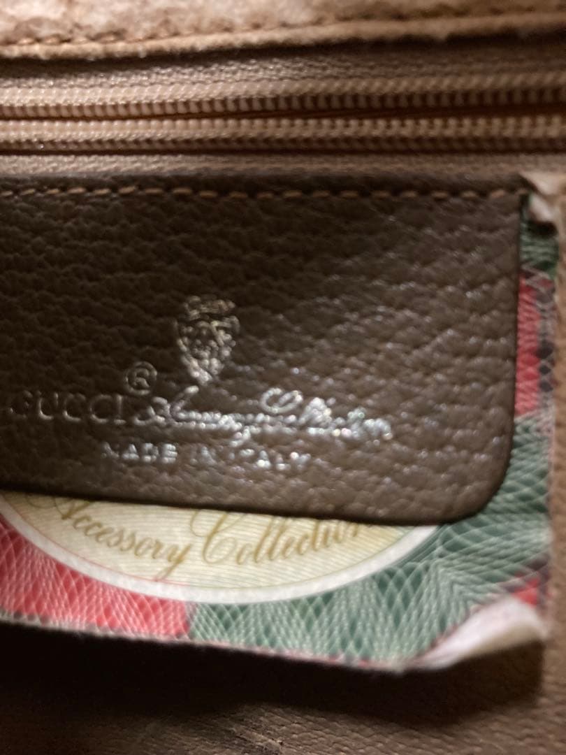 Miima GUCCI オールドグッチ　紙タグ　ショルダー