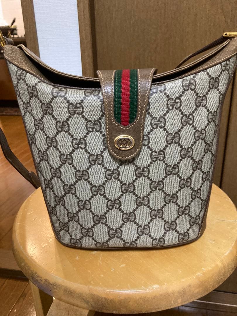 Miima GUCCI オールドグッチ　紙タグ　ショルダー