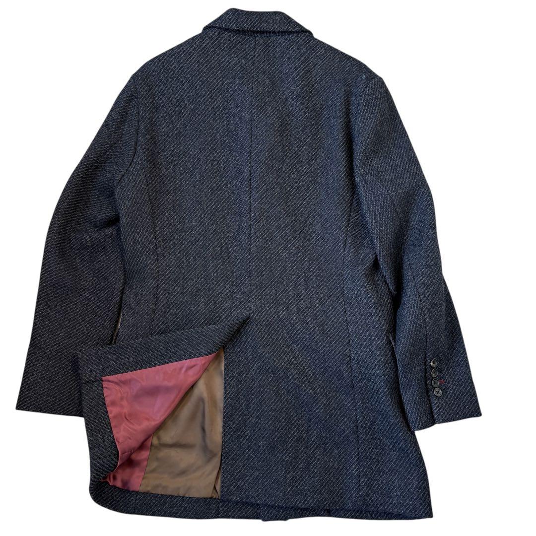 極美品 ポールスミスコレクション ヘリンボーン チェスター コート Lサイズ