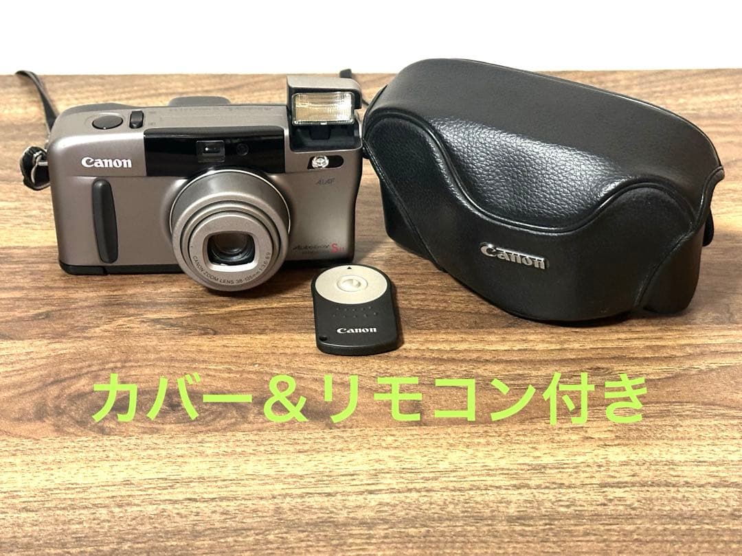 キヤノン Autoboy SⅡ スーパー2 リモンコン＆カバー＆電池付き カメラ