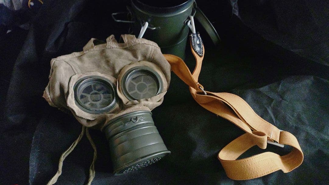 WW1 ドイツ帝国軍 ガスマスク レプリカ サバゲー用