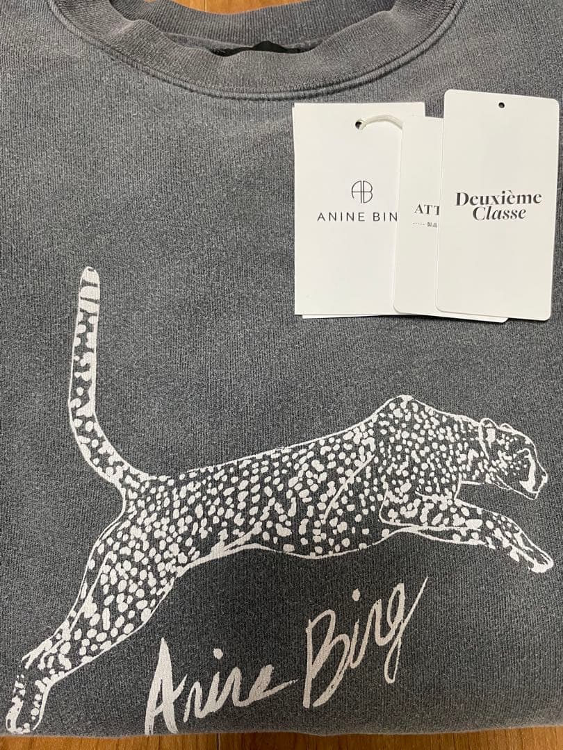 Deuxieme Classe☆ANINE BING LEOPARD SWEAT