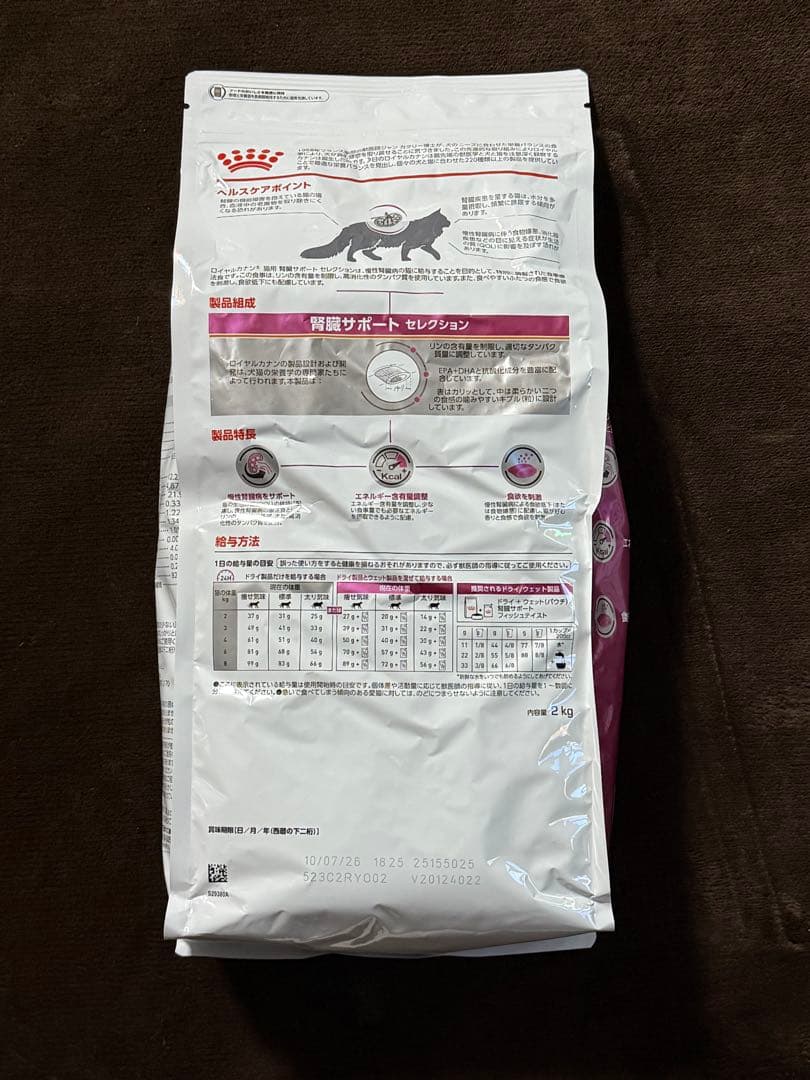  CANIN ロイヤルカナン 腎臓サポート セレクション 2kg