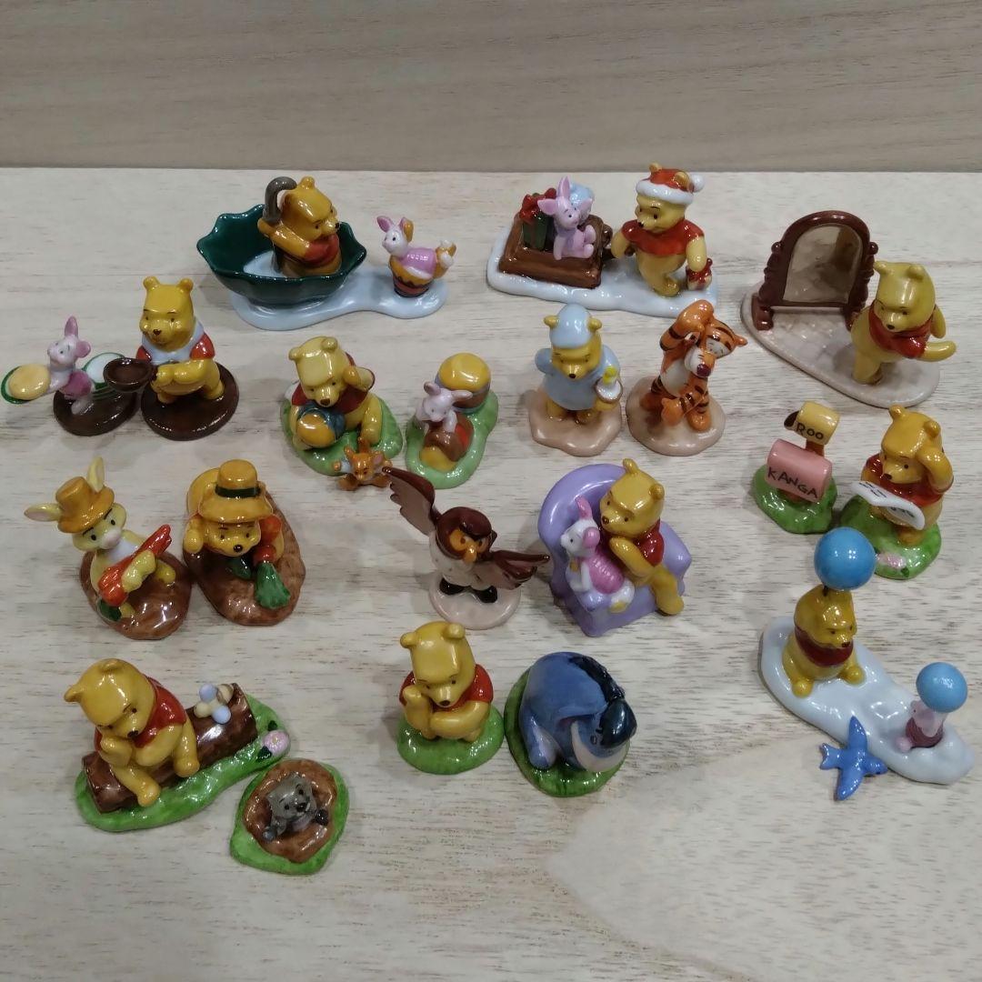 くまのプーさん 陶器置物12セット