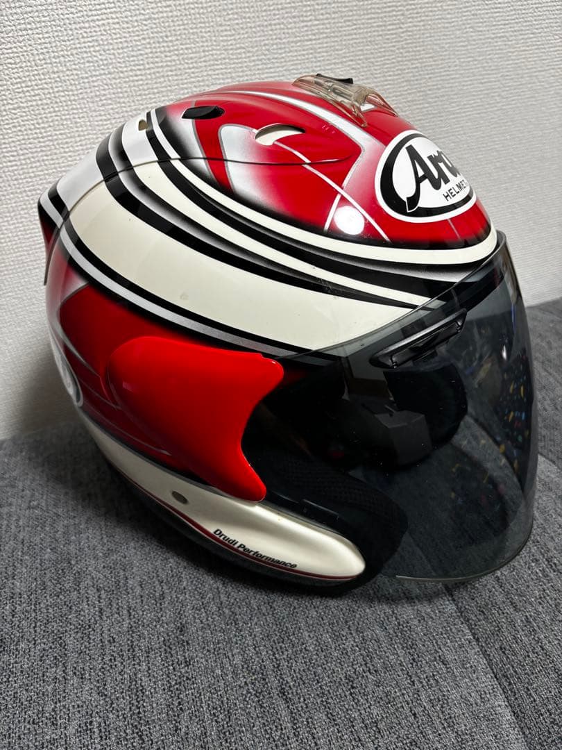 Arai MZ ジェットヘルメット XL 赤