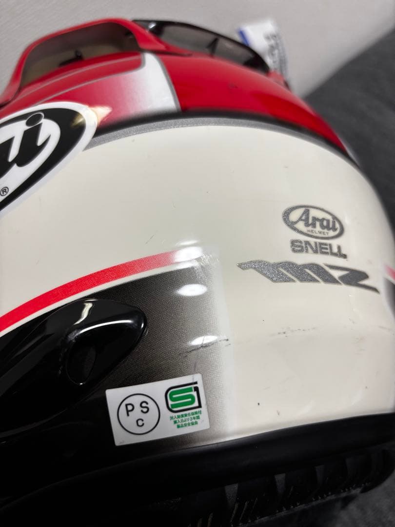 Arai MZ ジェットヘルメット XL 赤