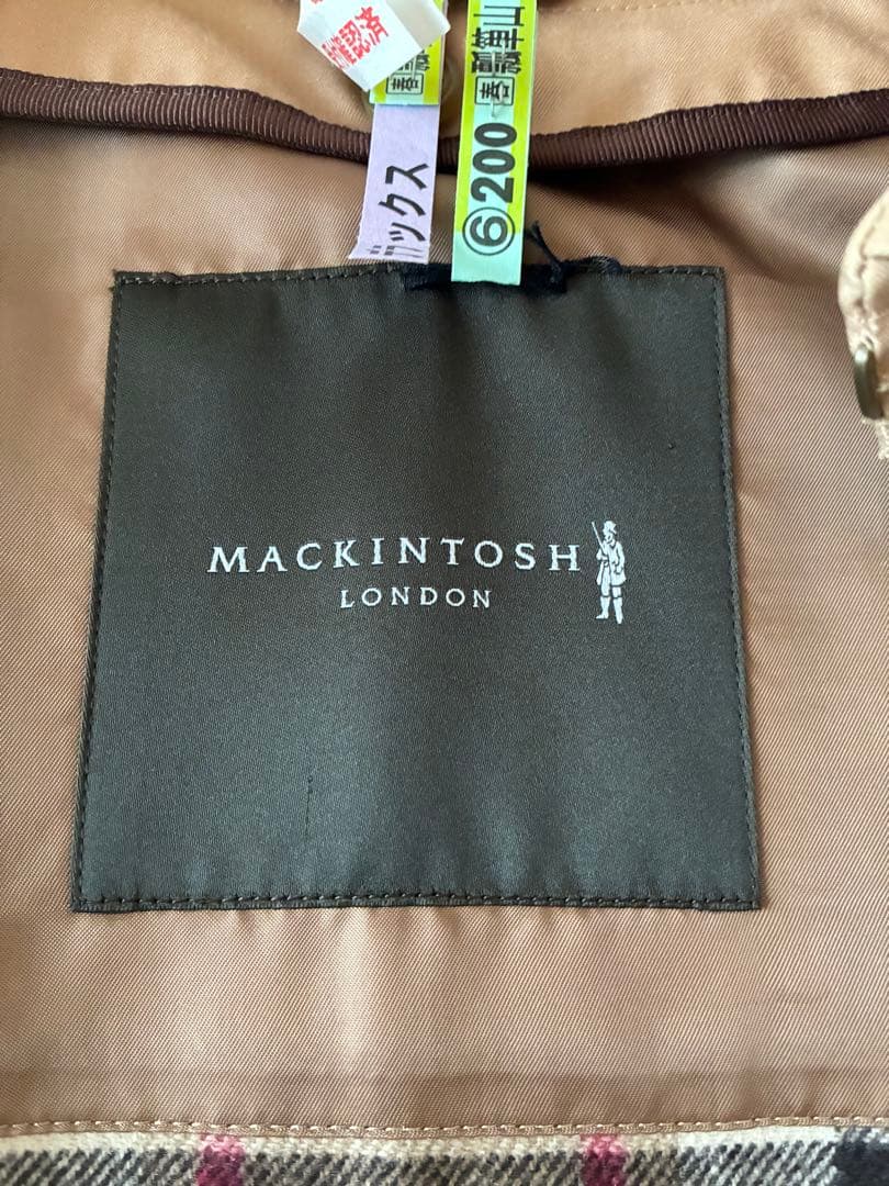 さらに値下げしました！美品　MACKINTOSH ベージュ トレンチコート