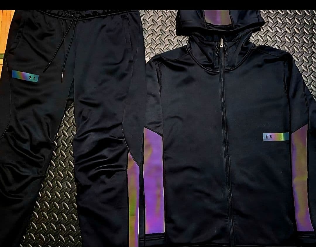 定価４万円 アンダーアーマー UAウインター ジャケット 上 下 セット アップ
