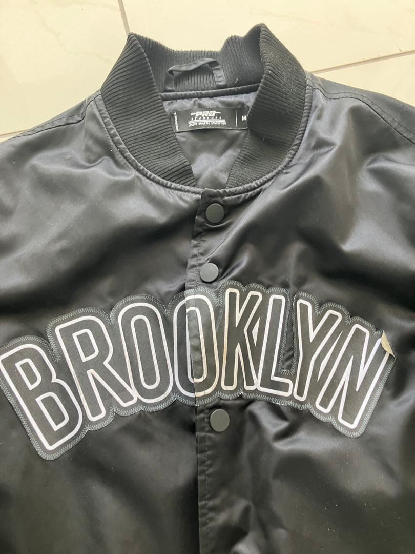 NBA ブルックリン　ネッツ　ジャケット　blooklyn NETS バスケ