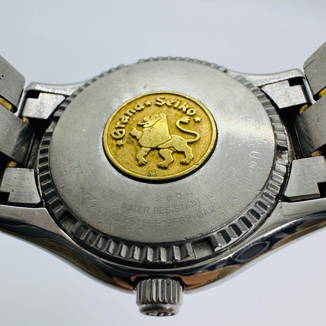 ✨GS✨GRAND SEIKO✨グランドセイコー✨18KTベゼル✨腕時計✨