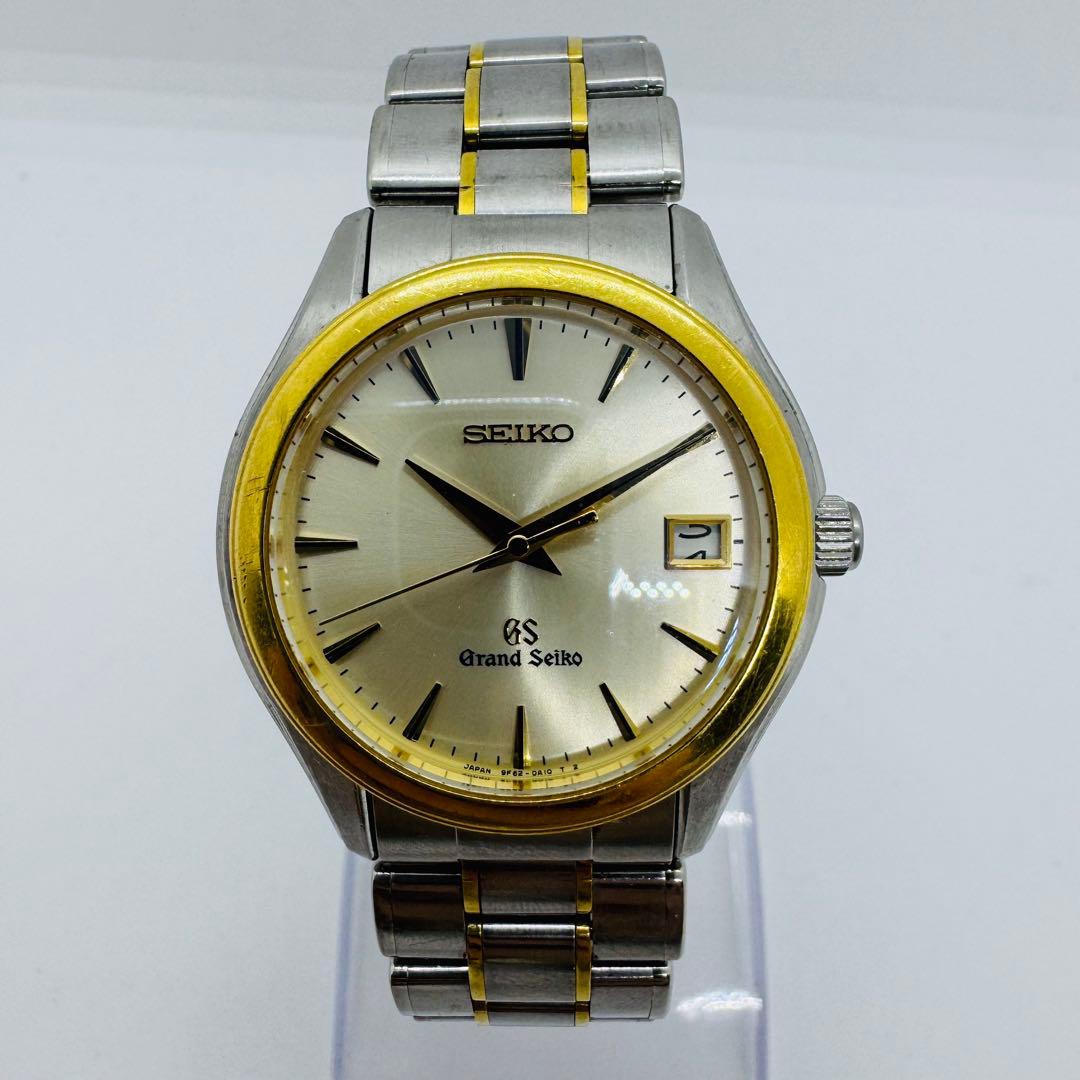 ✨GS✨GRAND SEIKO✨グランドセイコー✨18KTベゼル✨腕時計✨