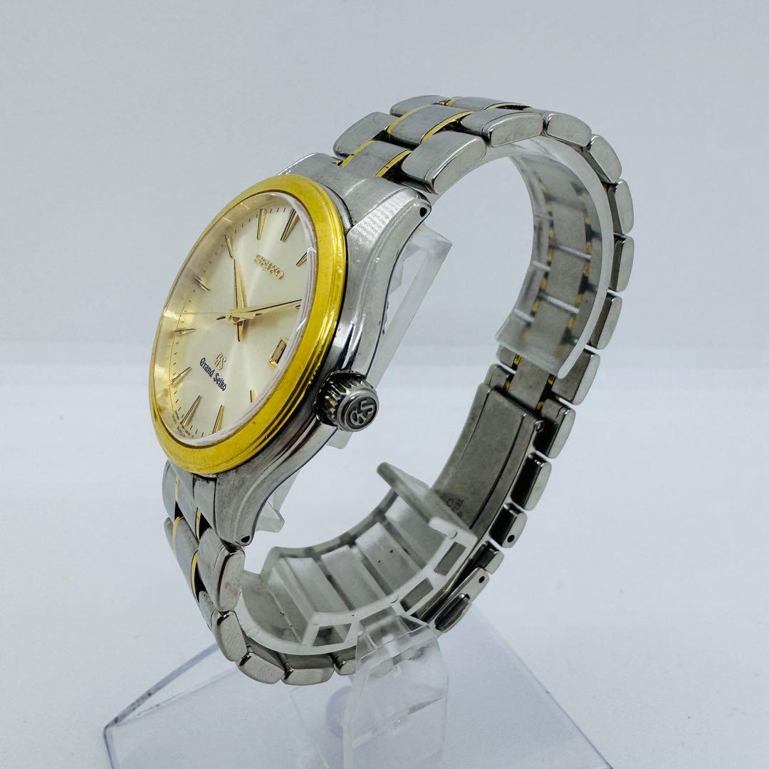 ✨GS✨GRAND SEIKO✨グランドセイコー✨18KTベゼル✨腕時計✨