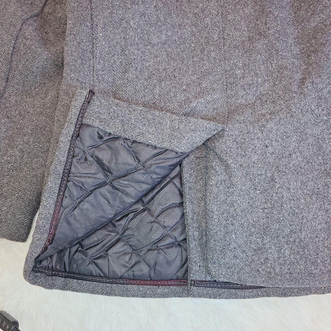 Schott Pコート 740N USA製 キルティング グレー ショット 38