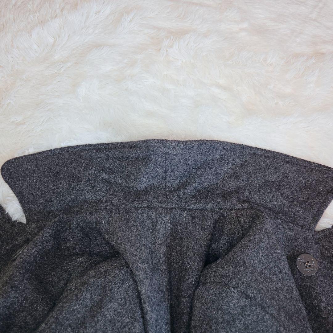 Schott Pコート 740N USA製 キルティング グレー ショット 38