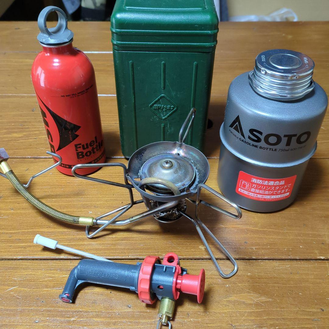 MSR　(旧型)ウィスパーライトインターナショナル　SOTOガソリン携行缶