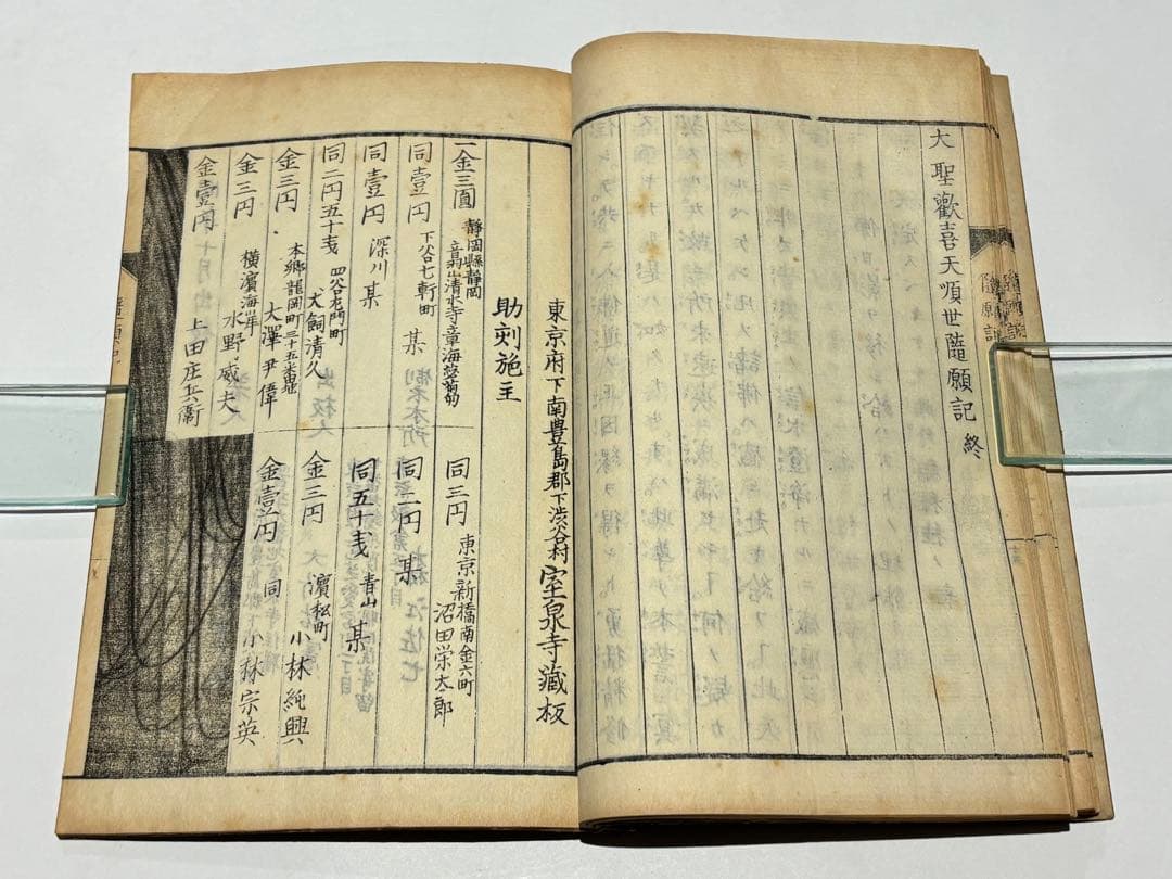 「大聖歓喜天順世随願記」日原實乗著 室泉寺蔵 明18 1冊|真言宗 高野山 和本
