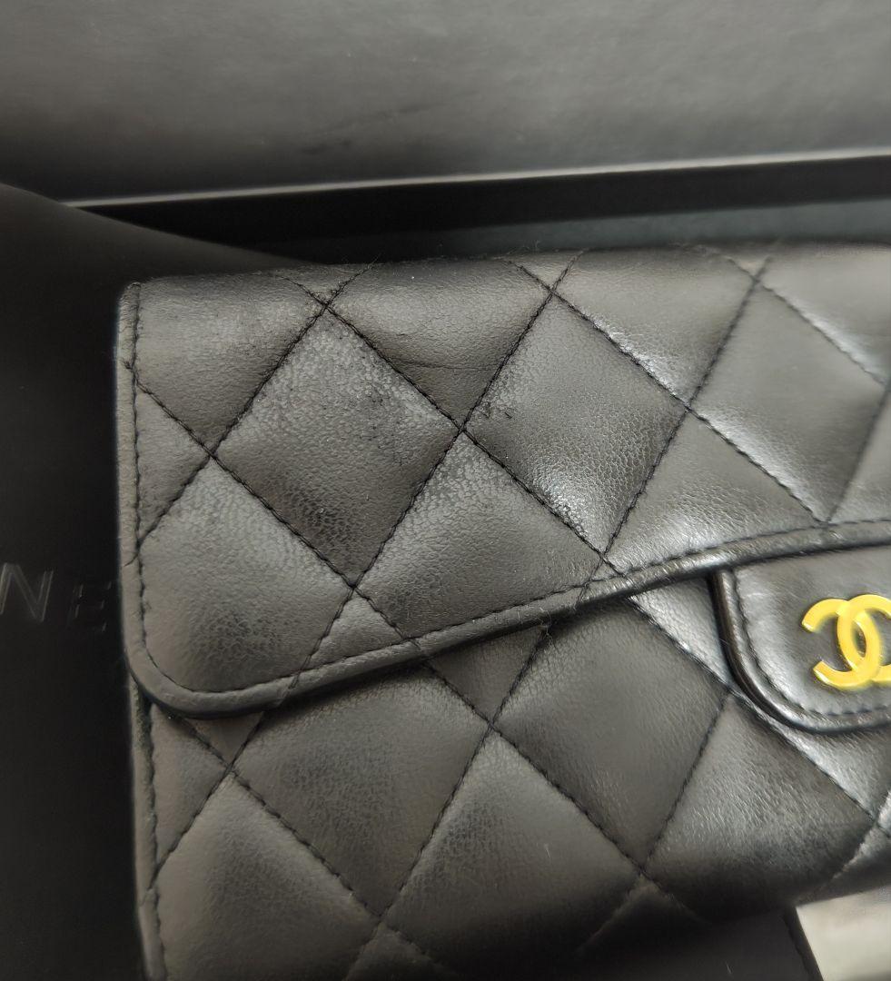 CHANEL シャネル クラシック マトラッセ ロングフラップウォレット 長財布