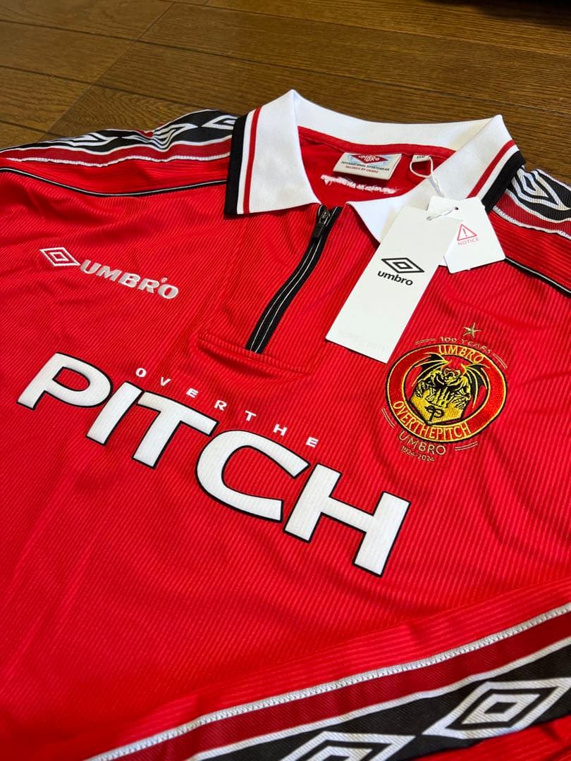 【希少】OVER THE PITCH X UMBRO 100TH JERSEY