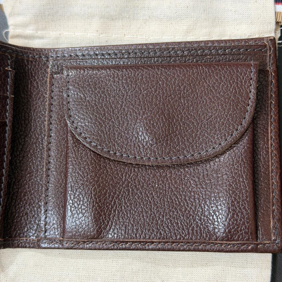 【新品未使用】イルビゾンテ 二つ折り 財布 ブラウン