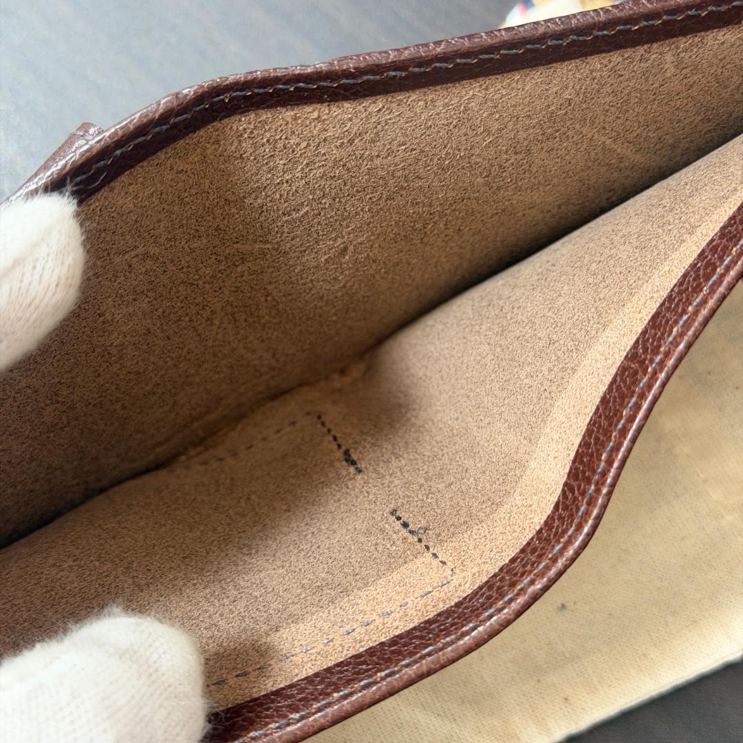 【新品未使用】イルビゾンテ 二つ折り 財布 ブラウン